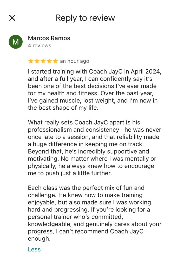 Client Review Marcos